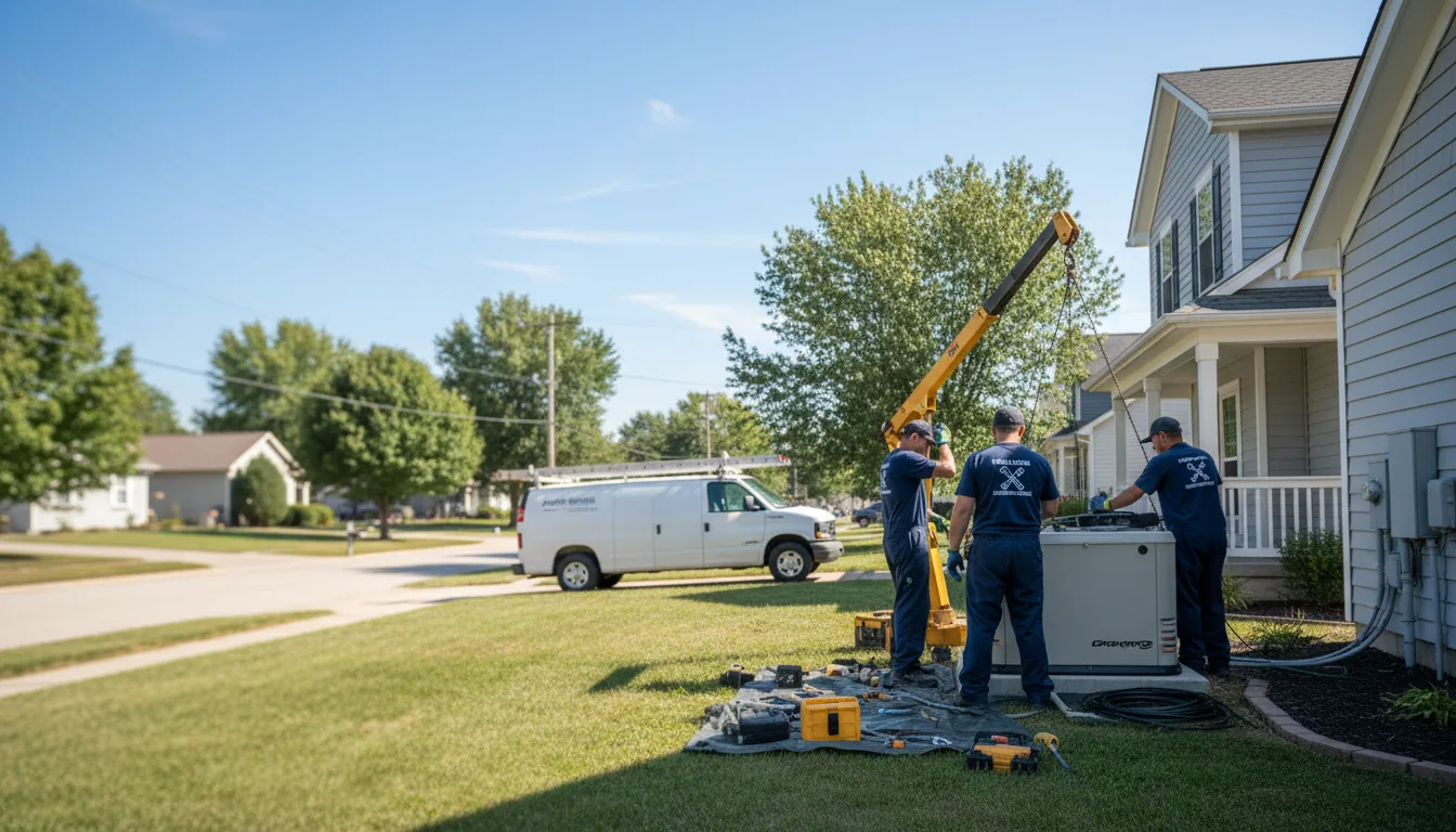 Generator Installation in Clarendon Hills, IL near me